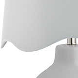 Jocii White Ceramic Table Lamp