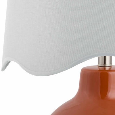 Pojezerje Red & White Table Lamp