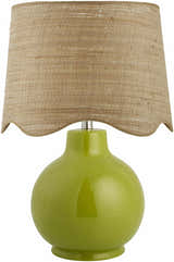 Pojezerje Olive Rattan Table Lamp