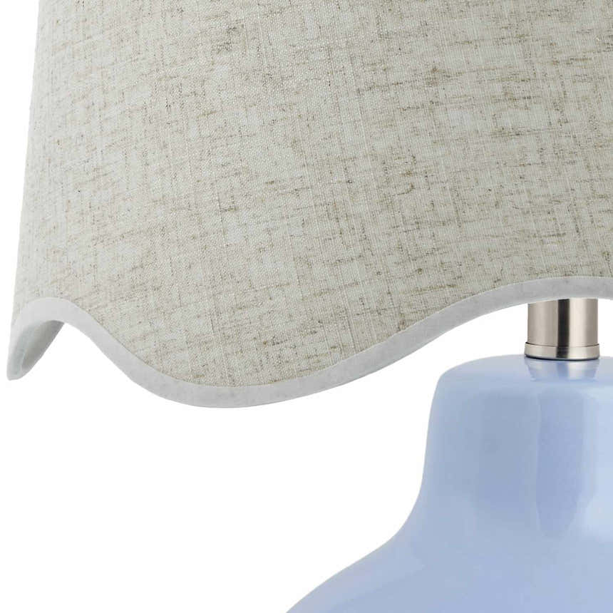 Pojezerje Blue & Wheat Table Lamp
