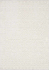 Plumtree 3D White Outdoor Rug
