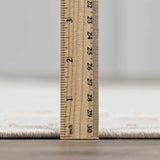 Plumtree 3D White Outdoor Rug