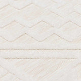 Plumtree 3D White Outdoor Rug