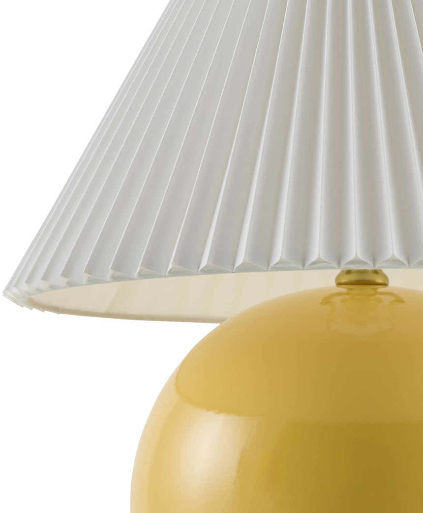 Policarpa Yellow Table Lamp