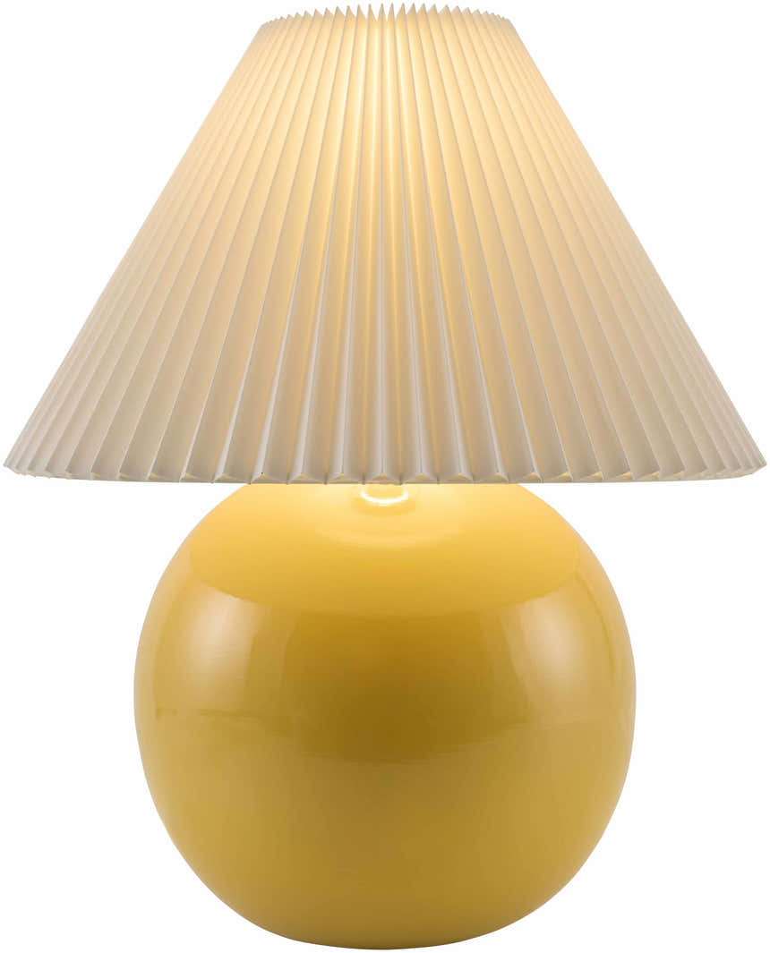 Policarpa Yellow Table Lamp