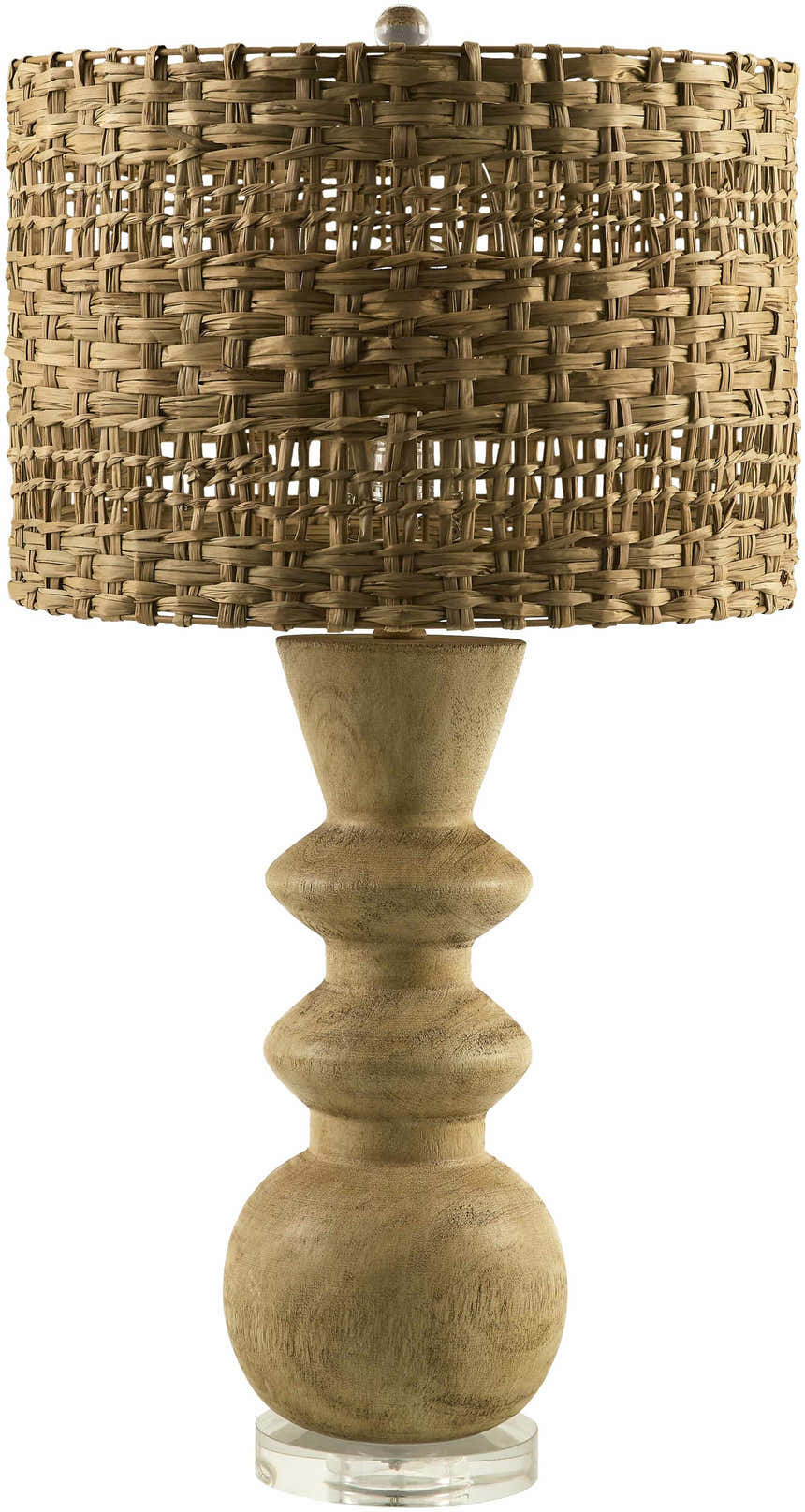 Ploubezre Ivory Table Lamp