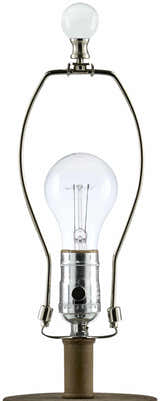 Ploubezre Dark Brown Table Lamp