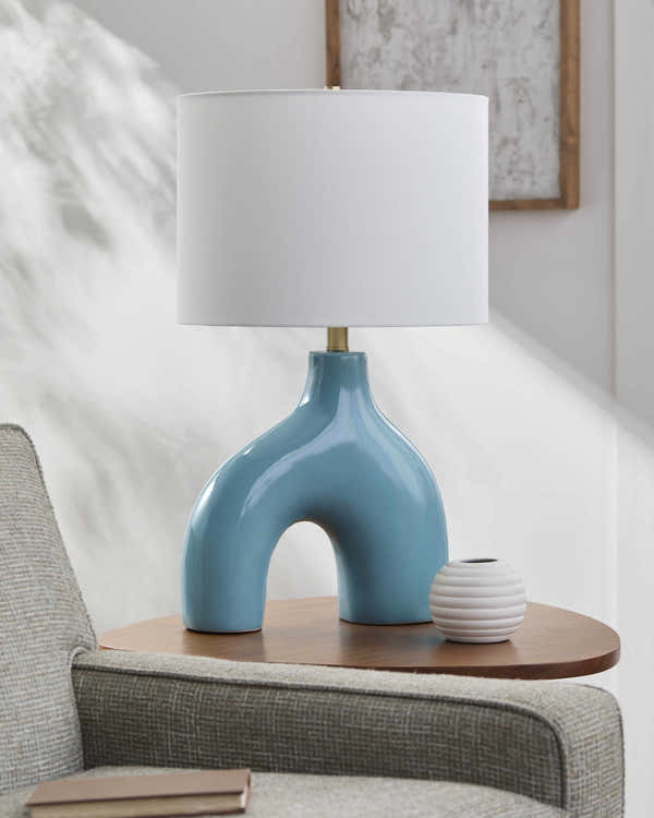 Pamanukan Blue Table Lamp