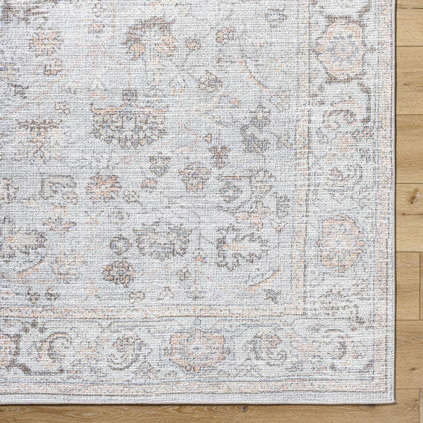 Sample Olympic 2303 Damask Light Blue Rug - ourpnwhome x Livabliss