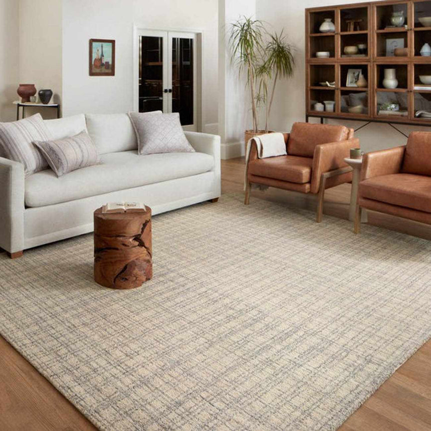 Loloi Polly POL-03 Antique/Mist Checkered Rug