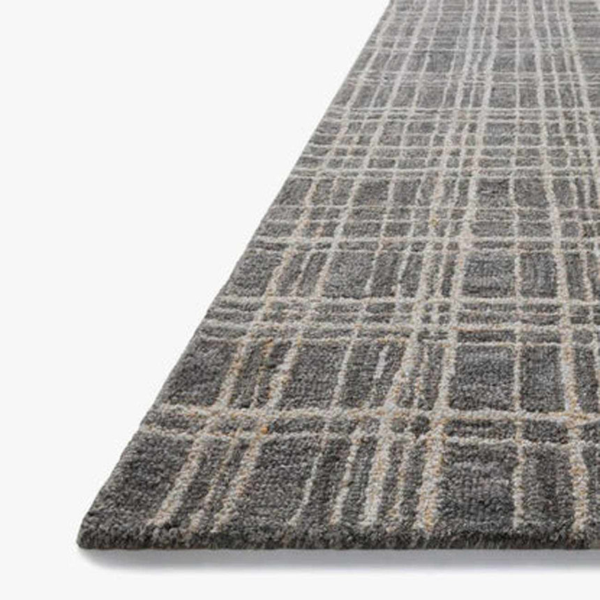 Loloi Polly POL-11 Graphite/Pebble Wool Rug