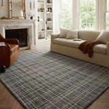 Loloi Polly POL-11 Graphite/Pebble Wool Rug