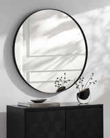 Pettendorf Black Accent Mirror