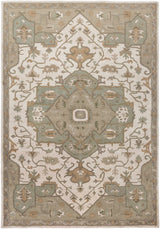 Made to Order Custom Size Broomfield Hand Tufted Sage 1143 Area Rug
