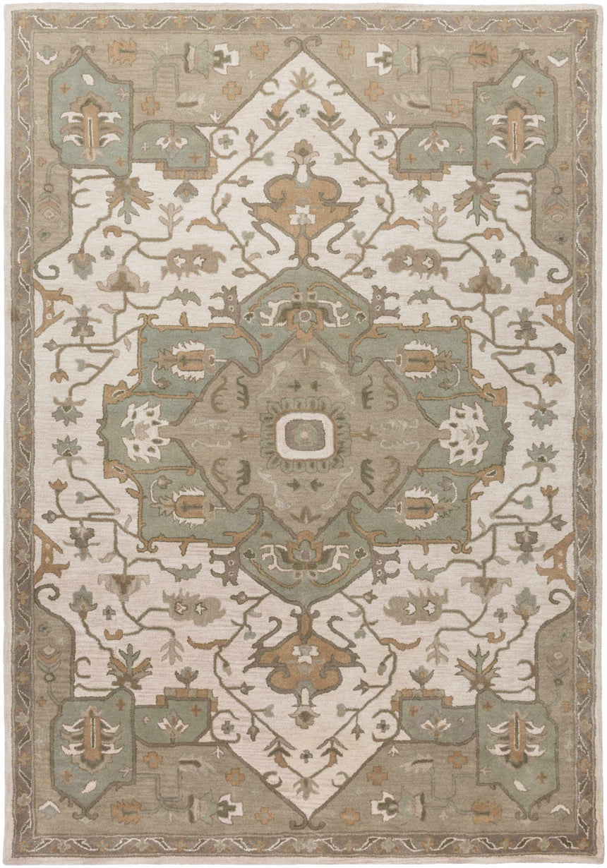 Made to Order Custom Size Broomfield Hand Tufted Sage 1143 Area Rug