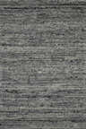 Close-up of the Olisa Charcoal Wool Area Rug. Hand-woven rug texture in gray and smoke. Design-Rectangle-23