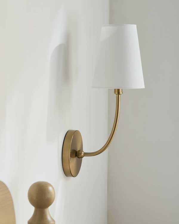 Pecineaga Metallic - Brass Wall Sconce
