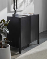 Portofino Black Cabinet
