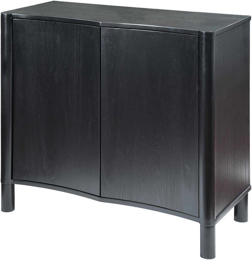 Portofino Black Cabinet