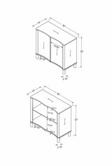 Portofino Black Cabinet