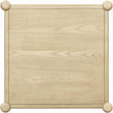 Becki Wavy shaped Owens x Livabliss Brisa End Table