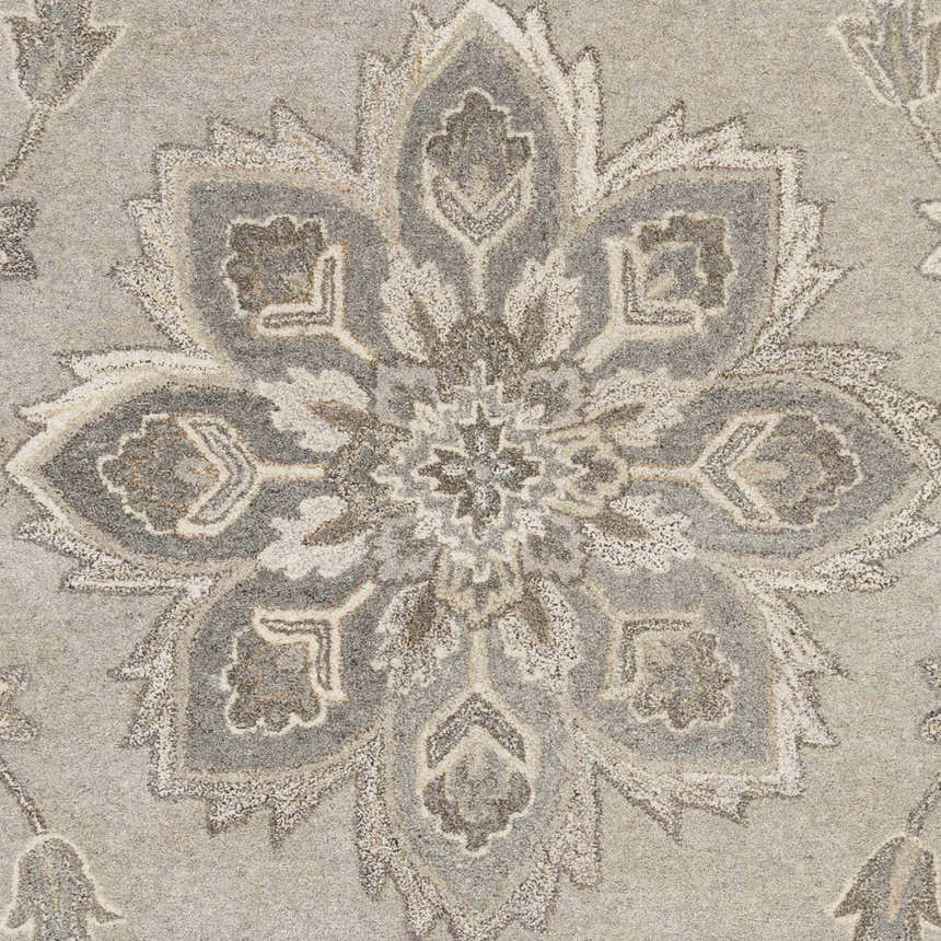 Sample Peterstown Beige Wool Rug