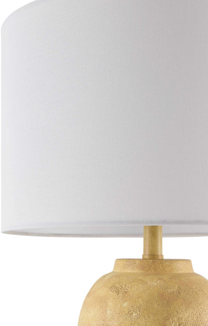 Pullambadi Yellow Table Lamp