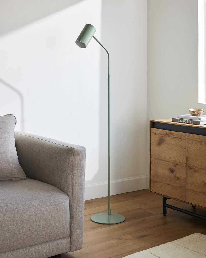 Pielavesi Green Minimal Floor Lamp
