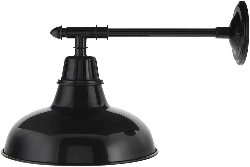 Palmariggi Black Outdoor Wall Sconce