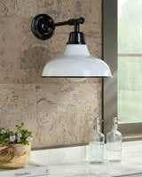 Palmariggi White Outdoor Wall Sconce