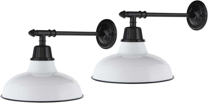 Palmariggi White Outdoor Wall Sconce