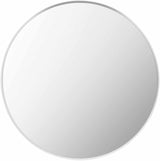 Pontalina Round White Mirror