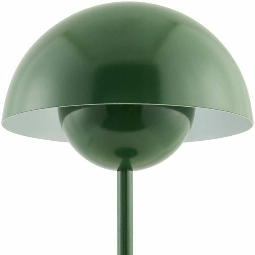 Peralillo Table Lamp - Glossy Dark Green