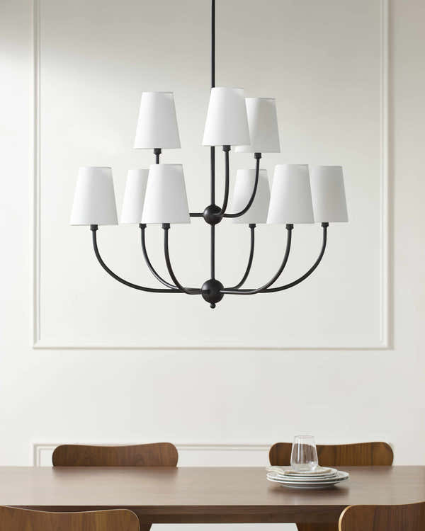 Wevoo Black Chandelier