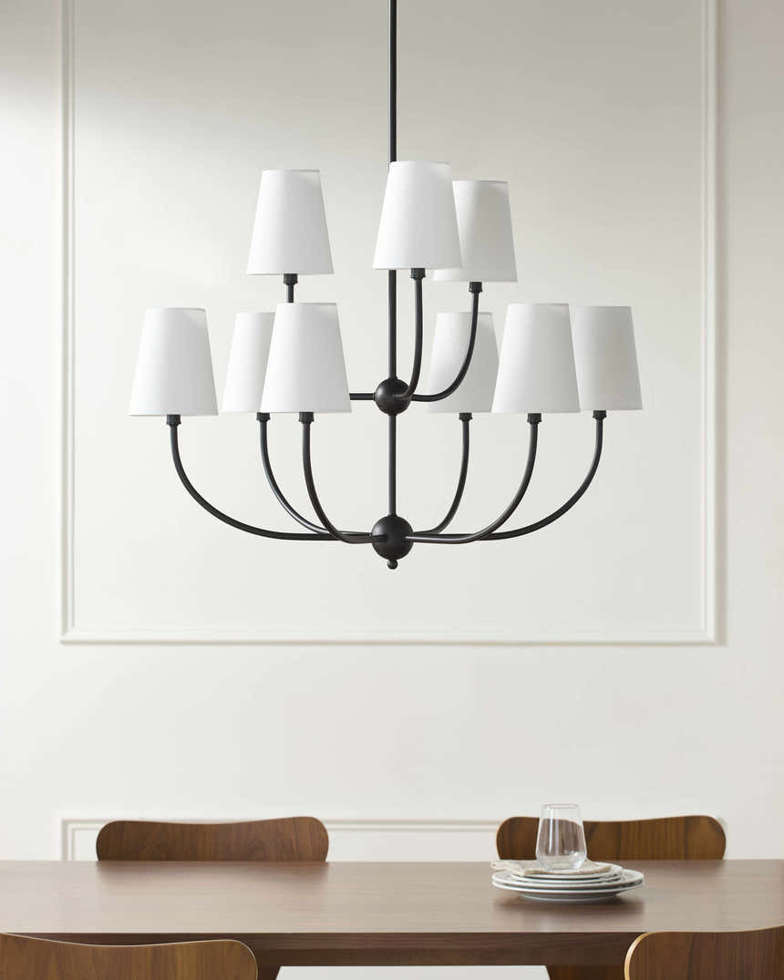 Wevoo Black Chandelier