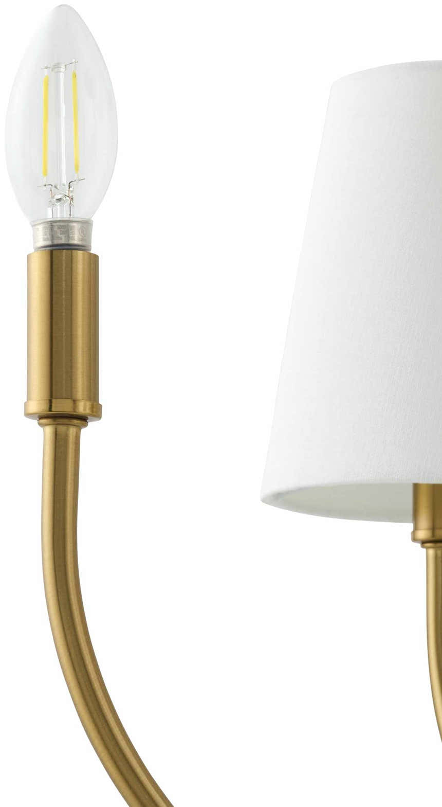 Fupeo Brass Modern Chandelier