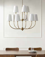 Fupeo Brass Modern Chandelier