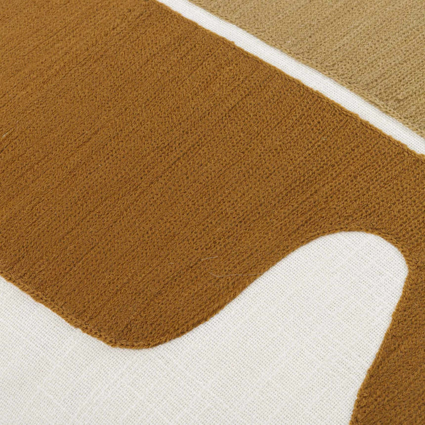 Althea White Throw Pillow