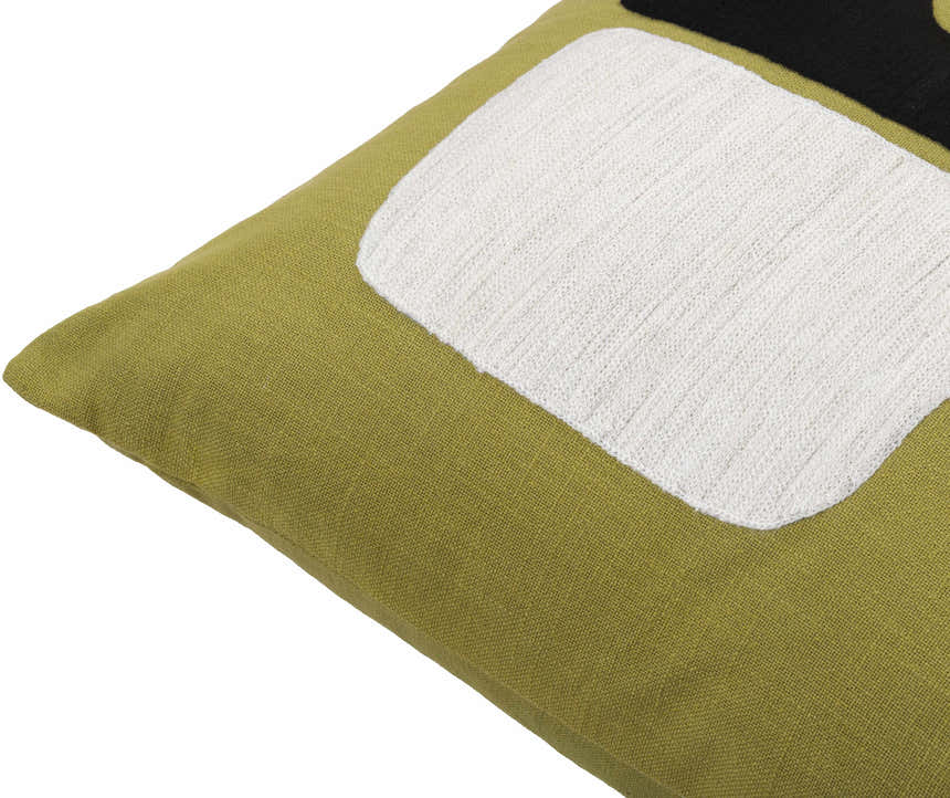Althea Olive Throw Pillow - Clearance