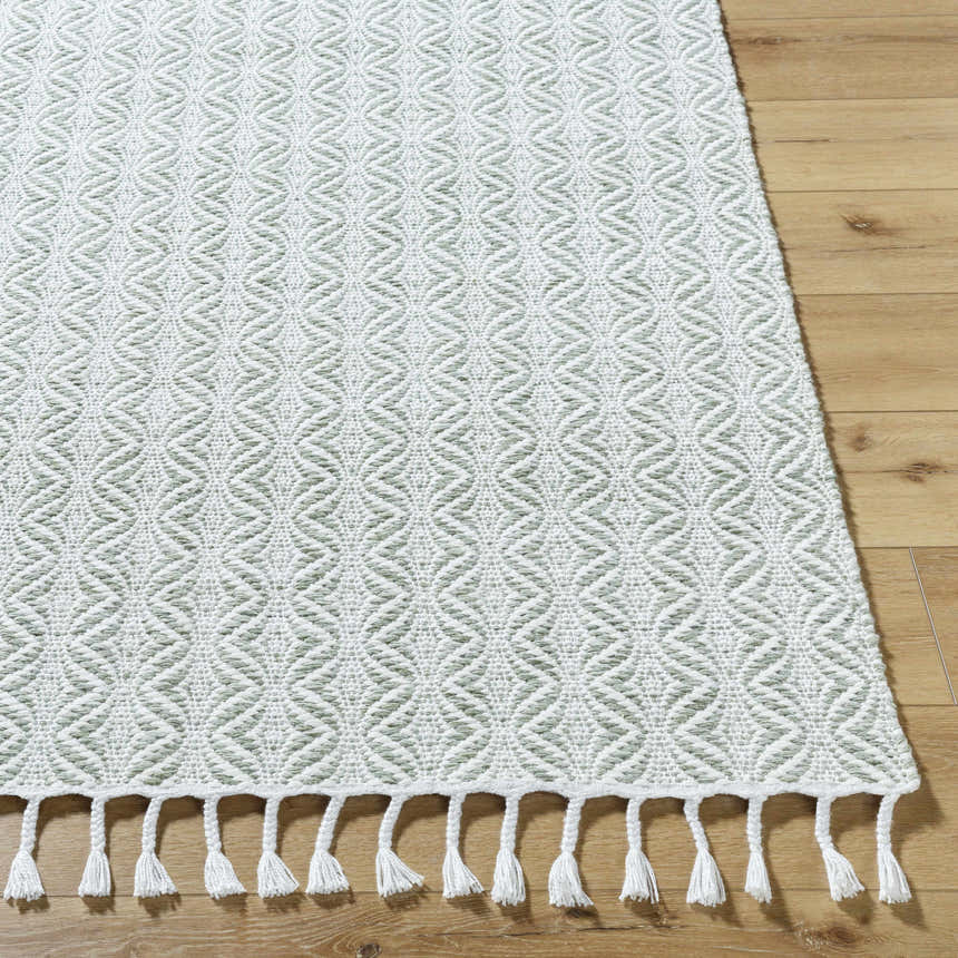 Made to Order Custom Size Anelia Sage Area Rug