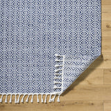 Made to Order Custom Size Anelia Indigo Area Rug