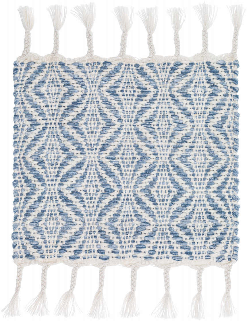 Made to Order Custom Size Anelia Sky Blue Area Rug