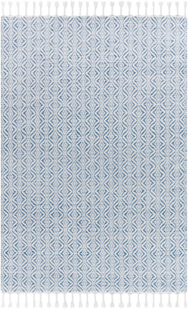 Made to Order Custom Size Anelia Sky Blue Area Rug