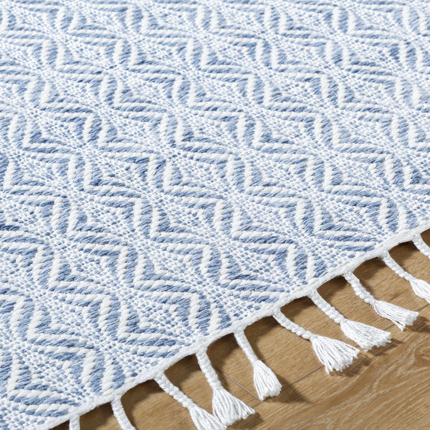 Anelia Sky Blue Area Rug