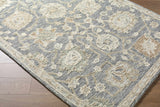 Made to Order Custom Size Auryon Hand Tufted Oushak Wool Rug
