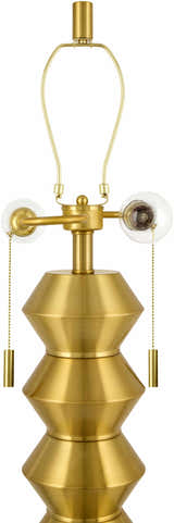 Fijui Brass Modern Table Lamp with Iron Base