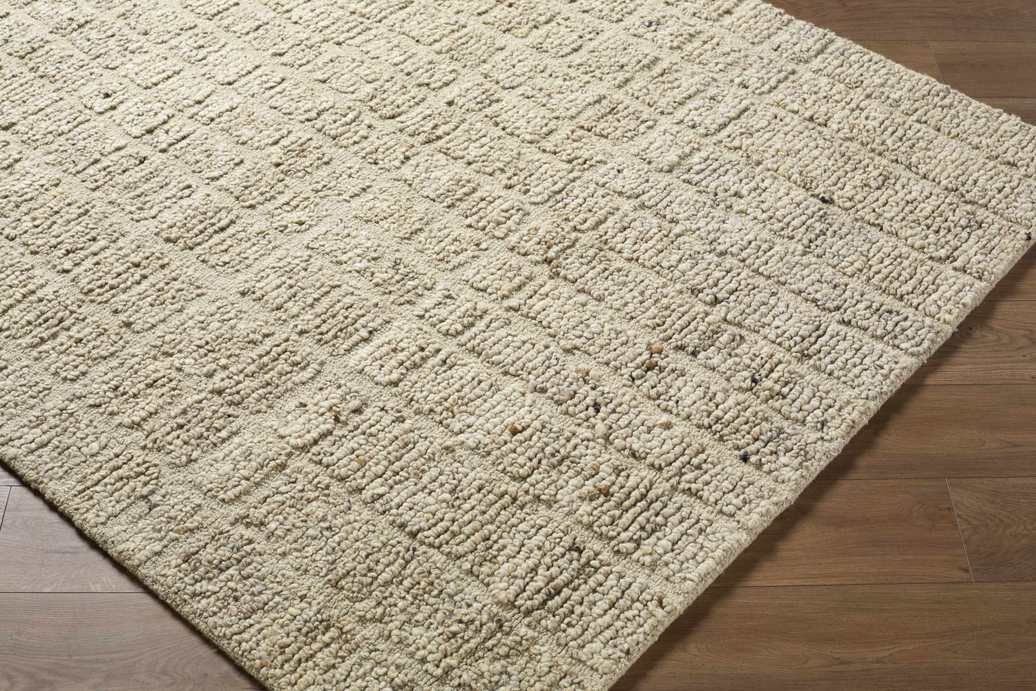 Made to Order Custom Size Asahel Ivory Area Rug