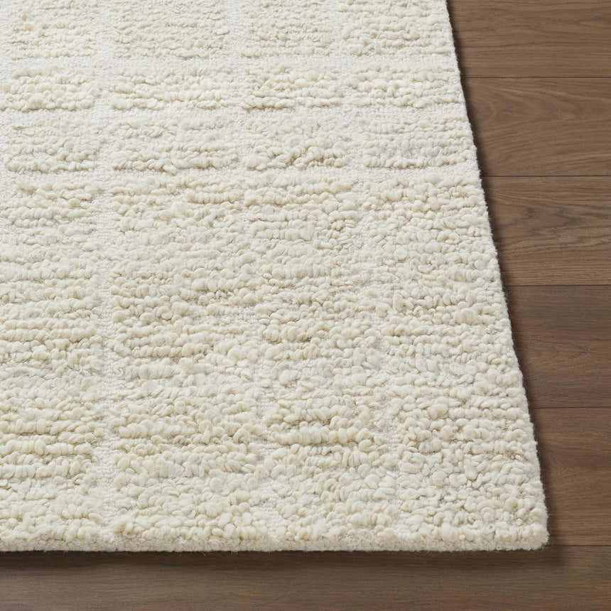 Made to Order Custom Size Asahel Cream Area Rug