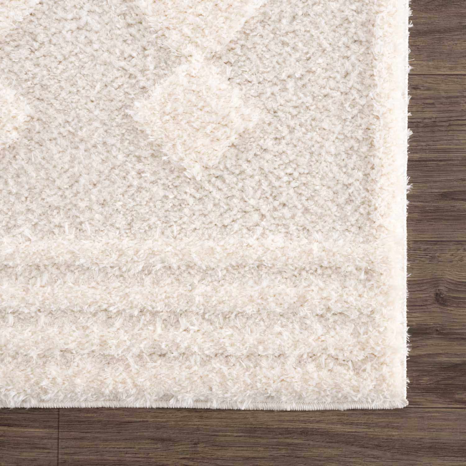 Sample Hija Cream High-Low Area Rug - Clearance