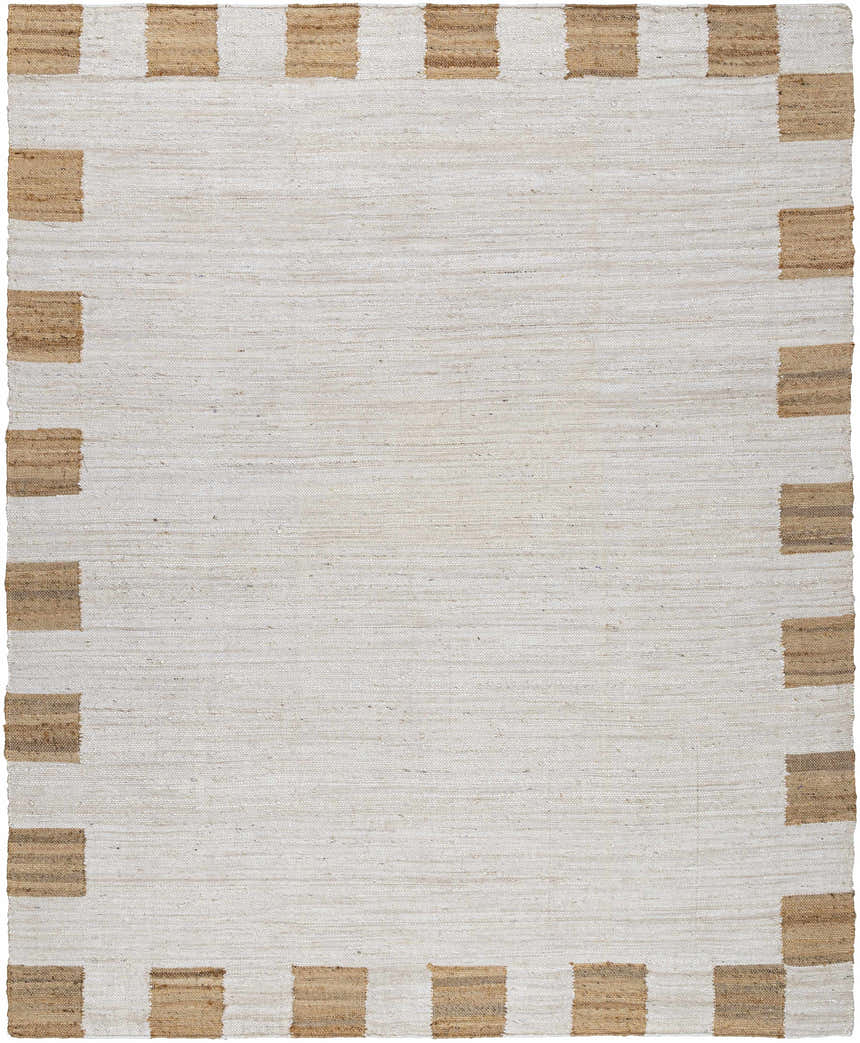Sample Rocio White Jute Carpet